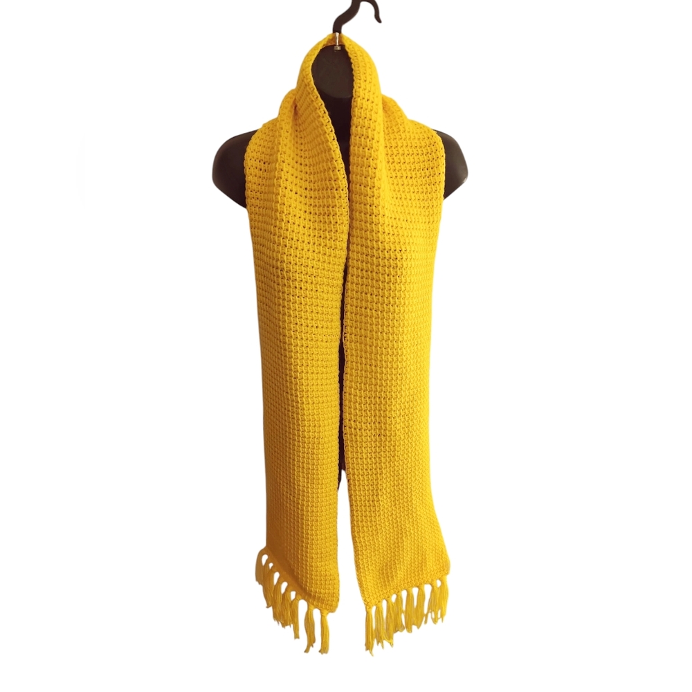 Handmade Unisex Fringe Scarve